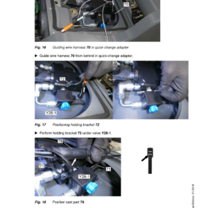 Liebherr LH18 M Hydraulic Excavator Operators Service Repair Manual - Image 3