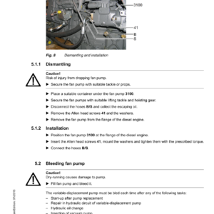 Liebherr LH22 C Hydraulic Excavator Operators Service Repair Manual - Image 4