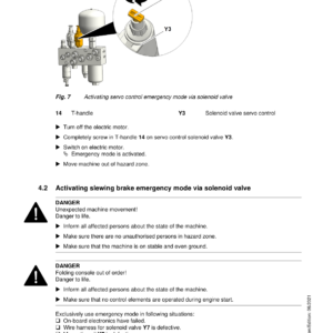 Liebherr LH26 EC Hydraulic Excavator Operators Service Repair Manual - Image 4