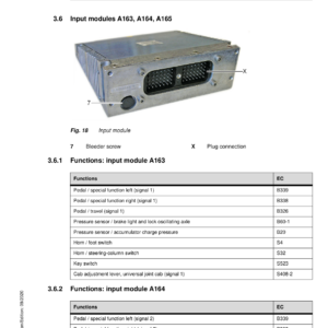 Liebherr LH26 EM Hydraulic Excavator Operators Service Repair Manual - Image 5