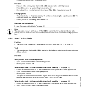Liebherr LH35 M Hydraulic Excavator Operators Service Repair Manual - Image 4