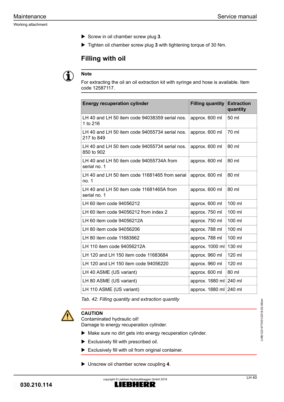 Liebherr Lh50 C Hydraulic Excavator Operators Service Repair Manual 