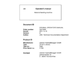 Liebherr LH60 C Hydraulic Excavator Operators Service Repair Manual - Image 2