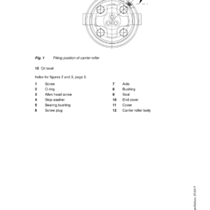 Liebherr LH60 C Hydraulic Excavator Operators Service Repair Manual - Image 3