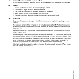 Liebherr LH60 MT (Timber) Hydraulic Excavator Operators Service Repair Manual - Image 3