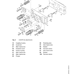 Liebherr R 900 C EDC Litronic Hydraulic Excavator Operators Service Repair Manual - Image 3