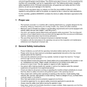 Liebherr R 984 C Litronic Hydraulic Excavator Operators Service Repair Manual - Image 4
