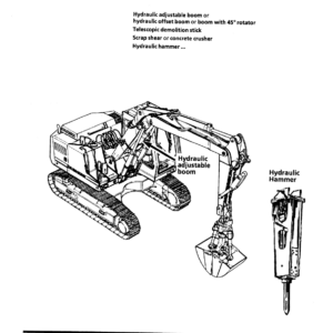Liebherr R900 Litronic Hydraulic Excavator Operators Service Repair Manual - Image 3