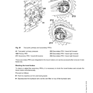 Liebherr R906 Advanced Hydraulic Excavator Operators Service Repair Manual - Image 3