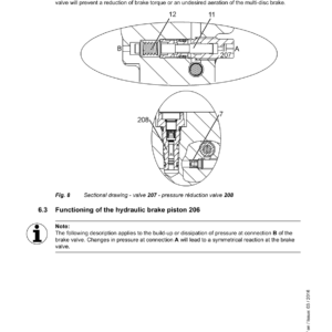 Liebherr R906 Advanced Hydraulic Excavator Operators Service Repair Manual - Image 5