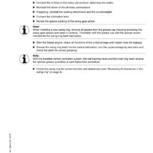 Liebherr R906 Classic Hydraulic Excavator Operators Service Repair Manual - Image 5