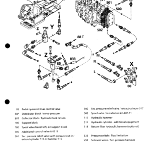 Liebherr R914 B Hydraulic Excavator Operators Service Repair Manual - Image 3
