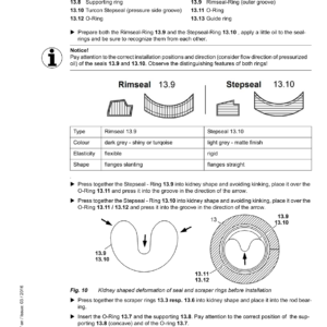 Liebherr R916 Classic Hydraulic Excavator Operators Service Repair Manual - Image 3