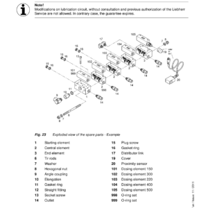Liebherr R924 C Hydraulic Excavator Operators Service Repair Manual - Image 4