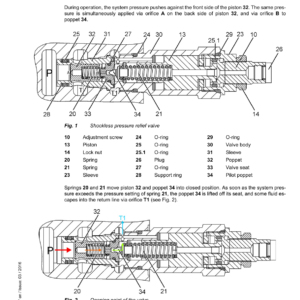 Liebherr R924 Compact (inc Tunnel) Excavator Operators Service Repair Manual - Image 5