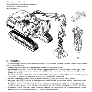 Liebherr R924 Hydraulic Excavator Operators Service Repair Manual - Image 5