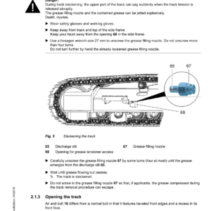 Liebherr R925 Hydraulic Excavator Operators Service Repair Manual - Image 4