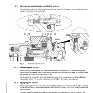 Liebherr R926 Compact Hydraulic Excavator Operators Service Repair Manual - Image 3