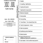 Liebherr R934 Hydraulic Excavator Operators Service Repair Manual - Image 1