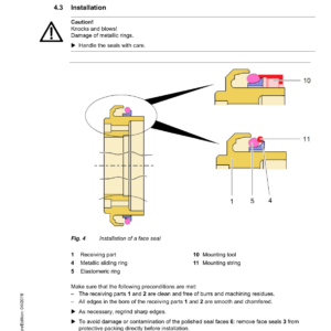 Liebherr R938 Hydraulic Excavator Operators Service Repair Manual - Image 4