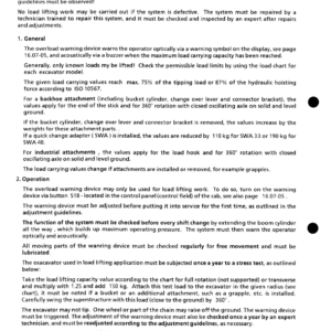 Liebherr R944, R944 B Hydraulic Excavator Operators Service Repair Manual - Image 3