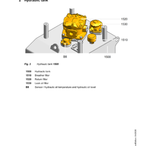 Liebherr R945 Hydraulic Excavator Operators Service Repair Manual - Image 3