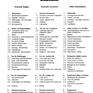 Liebherr R952, R952 HD Excavator Operators Service Repair Manual - Image 3