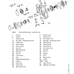 Liebherr R954 C Hydraulic Excavator Operators Service Repair Manual - Image 3