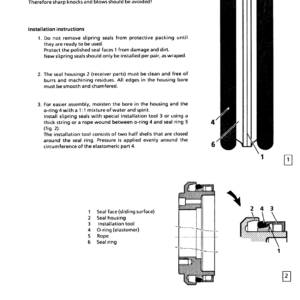 Liebherr R964 B, R964 B HD Litronic Hydraulic Excavator Operators Service Repair Manual - Image 4