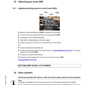 Liebherr R980 SME Hydraulic Excavator Operators Service Repair Manual - Image 4