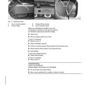 Liebherr R980 SME Hydraulic Excavator Operators Service Repair Manual - Image 5
