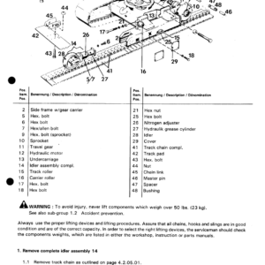 Liebherr R982 LC, R982 HD Excavator Service Repair Manual - Image 3