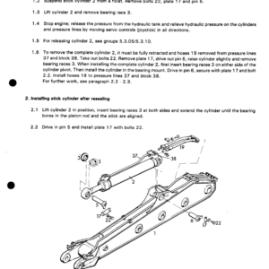 Liebherr R982 LC, R982 HD Excavator Service Repair Manual - Image 5