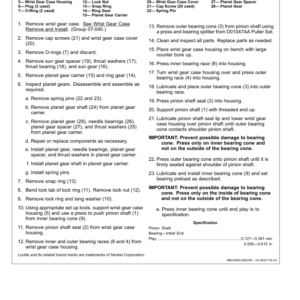 John Deere FR27 Disc Saw Felling Head Component Technical Manual (CTM10129X019) - Image 4