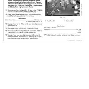 John Deere ME36, ME50 Muching Heads Component Technical Manual (CTM10138X019) - Image 3