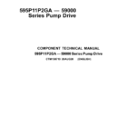 John Deere 595P11P2GA (5900 Series) Pump Drive Component Technical Manual (CTM150719) - Image 1
