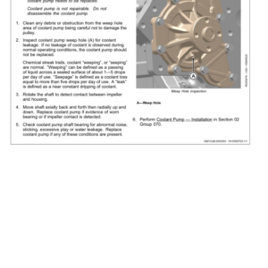 John Deere 4TN101FHT Diesel Engines (Final Tier 4) Component Technical Manual (CTM175219) - Image 2