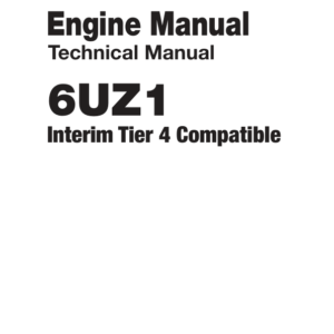 Hitachi Isuzu 6UZ1 Engine Technical Repair Manual (ETJAA, EWJAA) - Image 2