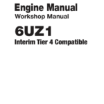 Hitachi Isuzu 6UZ1 Engine Technical Repair Manual (ETJAA, EWJAA)