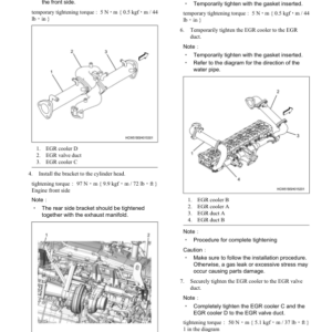 Hitachi Isuzu 6UZ1 Engine Technical Repair Manual (ETJAA, EWJAA) - Image 5
