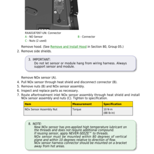 John Deere 7R 210, 7R 230, 7R 250, 7R 270, 7R 290, 7R 310, 7R 330, 7R 350 Tractors Repair Manual - Image 3