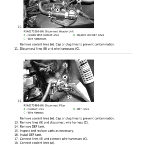 John Deere 8R 230, 8R 250, 8R 280 , 8R 310, 8R 340, 8R 370, 8R 410, 8R-2304, 8R-2704, 8R-3004 Tractors Repair Manual - Image 4