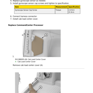John Deere 9RX 710, 9RX 770, 9RX 830 Scraper Tractors Service Repair Manual (TM181619 & TM181719) - Image 5