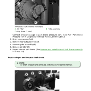 John Deere 9R 390, 9R 440, 9R 490, 9R 540, 9R 540 Scraper, 9R 590, 9R 640 Tractor Repair Manual (TM164919) - Image 3