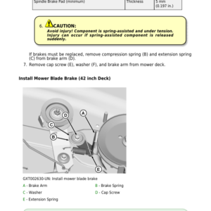 John Deere X107, X127, X167 Tractors Service Repair Manual (TM166319) - Image 3