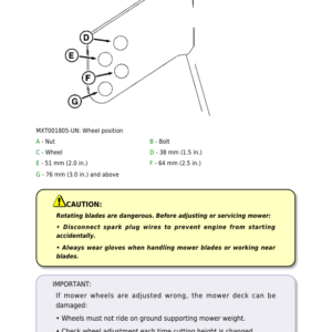 John Deere X107, X127, X167 Tractors Service Repair Manual (TM166319) - Image 5