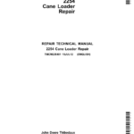 John Deere 2254 Sugarcane Loader Service Repair Manual (TMCM225401) - Image 1