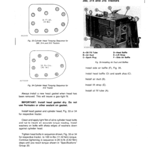 John Deere 300, 312, 314, 316 Hydrostatic Tractors Service Repair Manual (SM2104) - Image 2