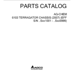 Ag-Chem 6103 TerraGator Chassis Parts Catalog Manual - Image 7