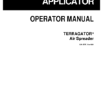 Ag-Chem Air Spreader TerraGator Flotation System Operators Manual - Image 1